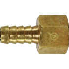 Anderson Metals 5/16 In. Barb x 3/8 In. FPT Brass Hose Adapter Image 1