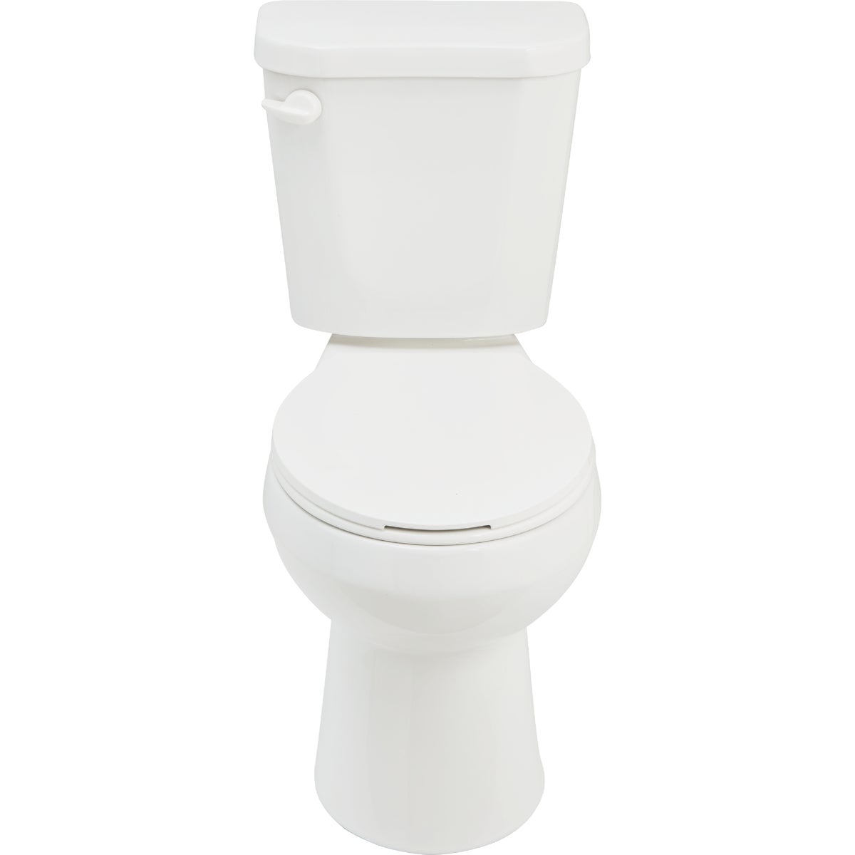 Common Goods Harbor White Round 1.28 GPF Toilet Image 2