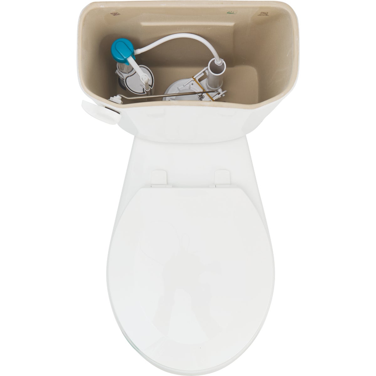 Common Goods Harbor White Round 1.28 GPF Toilet Image 8