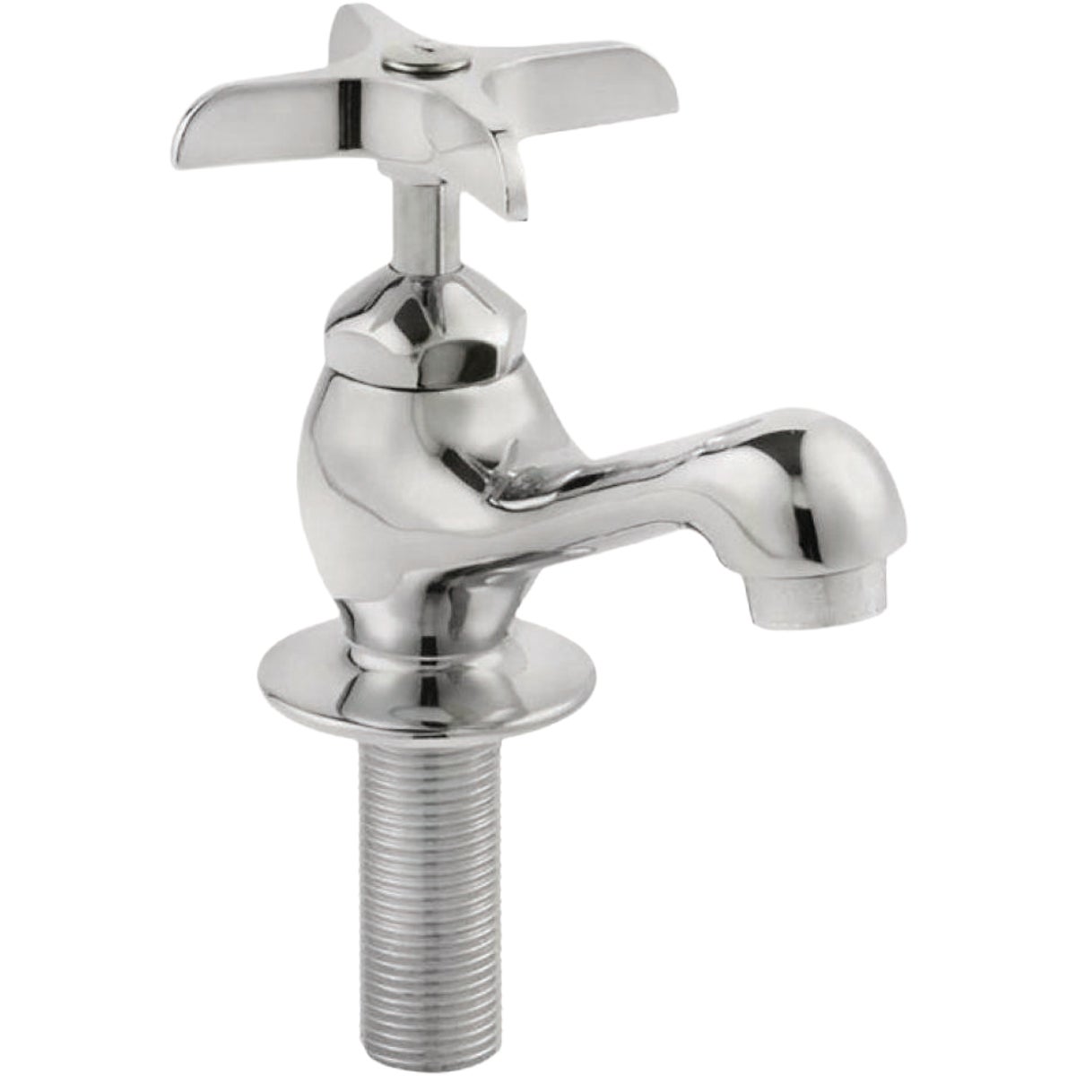 Homewerks Worldwide Heavy-Duty Brass/Chrome Finish Basin Faucet Image 1