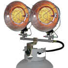 Dura Heat 30,000 BTU Radiant Double Tank Top Propane Heater Image 1