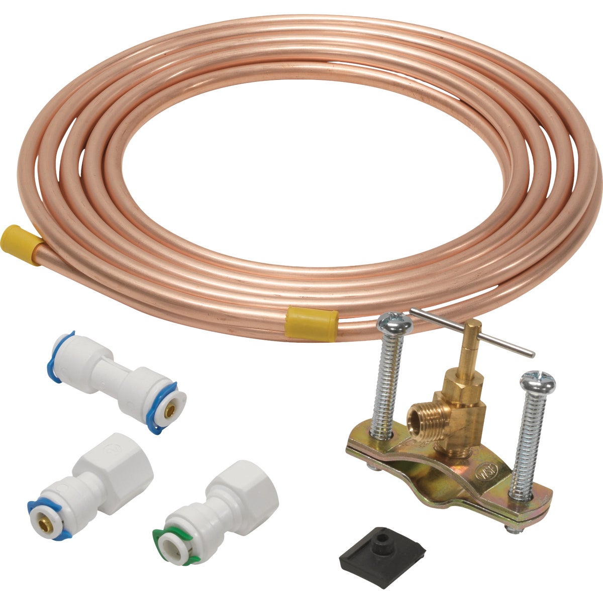 Homewerks 1/4 In. PTC x 1/4 In. PTC x 25 Ft. Copper Ice Maker Kit