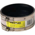 Fernco 4 In. Cast Iron to Copper Shielded Coupling Image 1