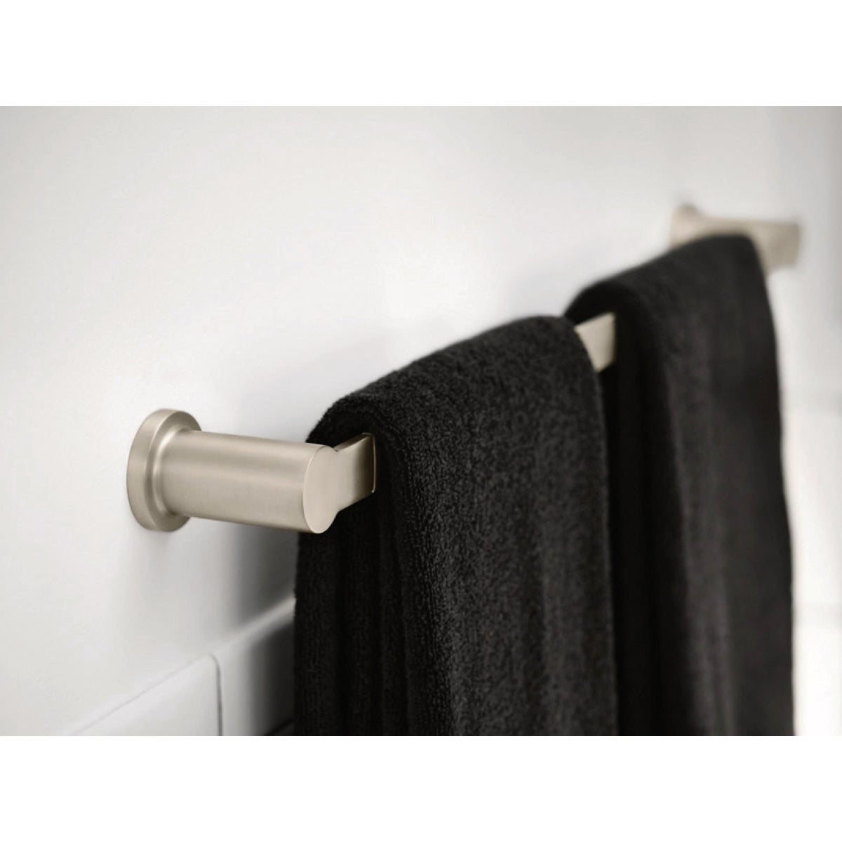 Moen Rinza 24 In. Towel Bar, Spot Resist Brushed Nickel  Image 2