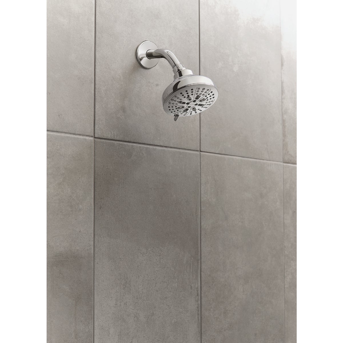 Moen Hydro Energetix 8-Spray Pattern 4.75 In. Wall Mount Fixed Shower Head, Chrome Image 2