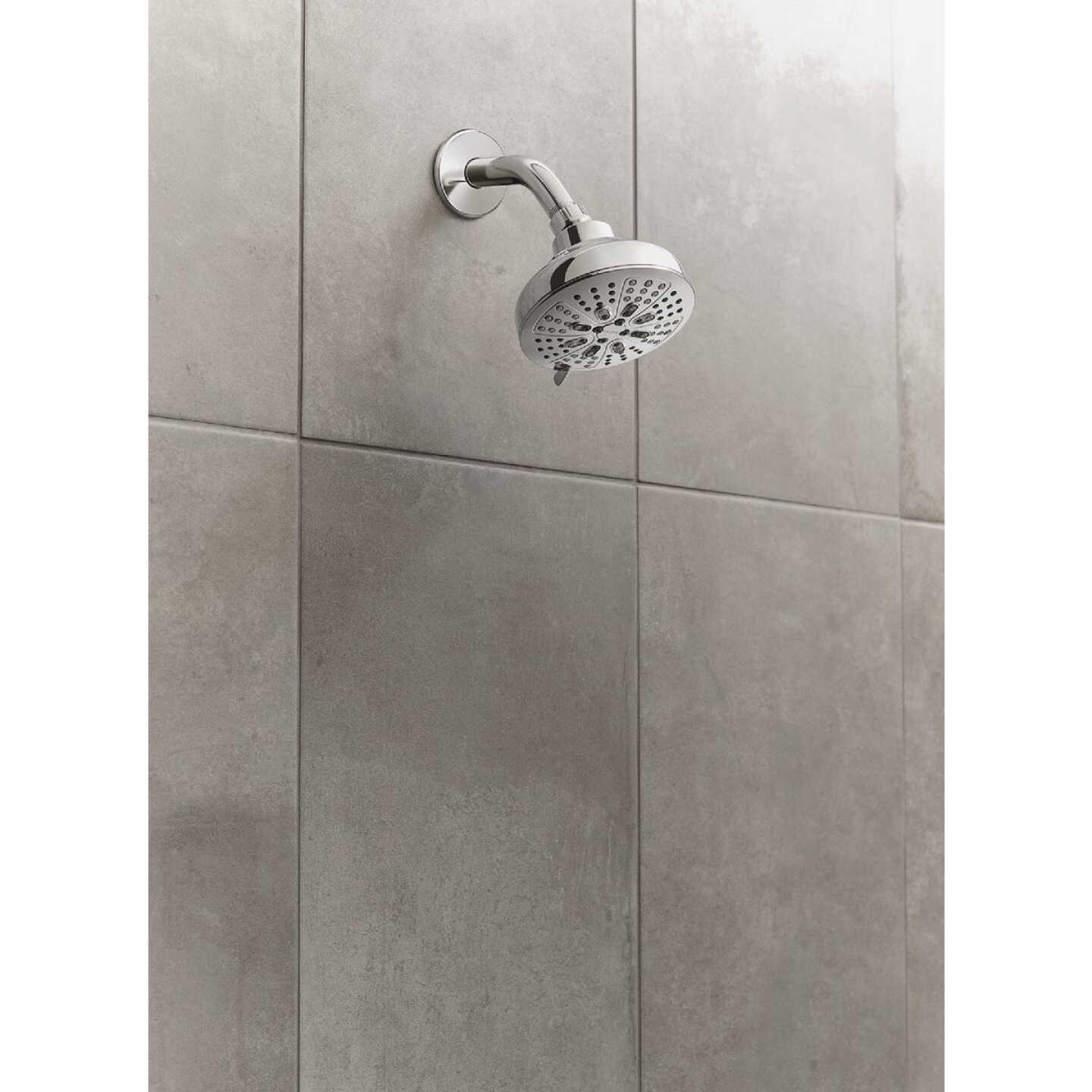 Moen Hydro Energetix 8-Spray Pattern 4.75 In. Wall Mount Fixed Shower Head, Chrome Image 2