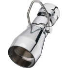 HomePointe Water-Saver Shower Head, Fixed Mount, Chrome-Plated Brass Image 1
