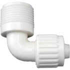 Flair-It 1/2 In. PEX x 3/4 In. MPT Plastic Compression Male PEX Elbow Image 1