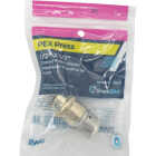 SharkBite 1/2 In.x1/2 In. CU Press Brass Adapter Image 2