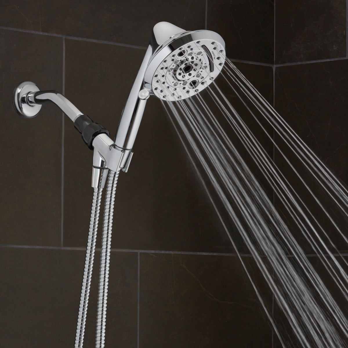 Oxygenics Amp 10-Spray 1.8 GPM Handheld Showerhead, Chrome Image 5