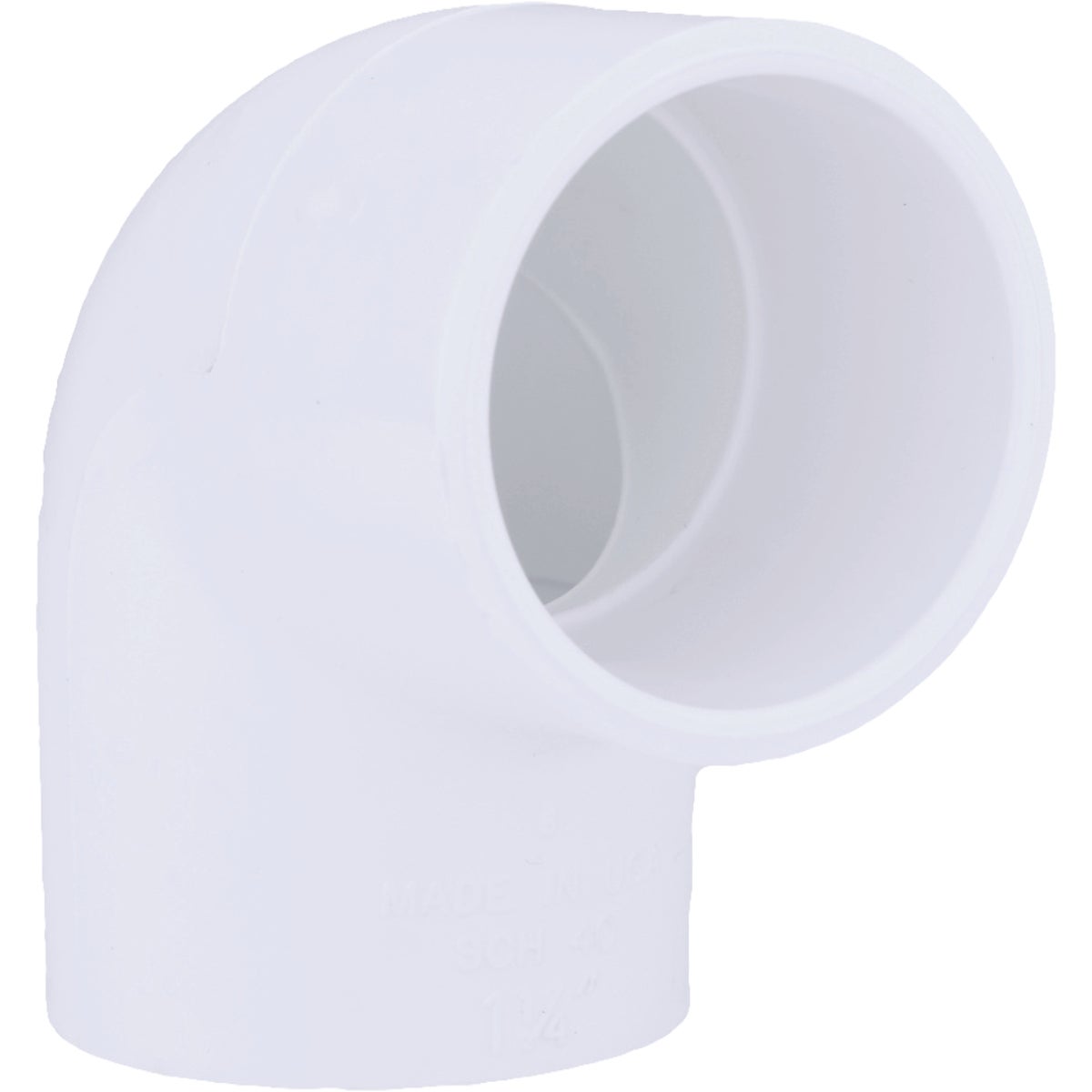 Charlotte Pipe 1-1/2 In. x 1 In. 90 Deg Slip x Slip Reducing Elbow