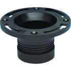 Oatey 4 In. ABS Twist-N-Set Closet Toilet Flange Image 1