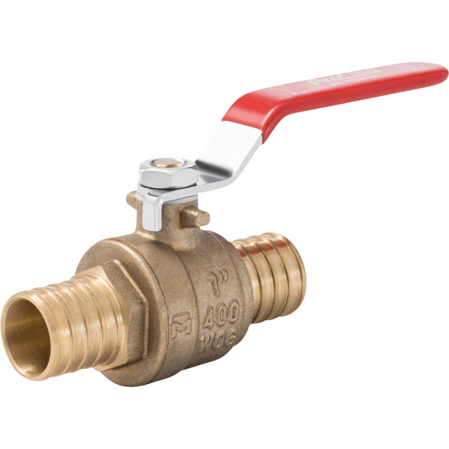 Pro Line Series 1 In. PEX x 1 In. PEX Brass Lead Free Ball Valve Image 2