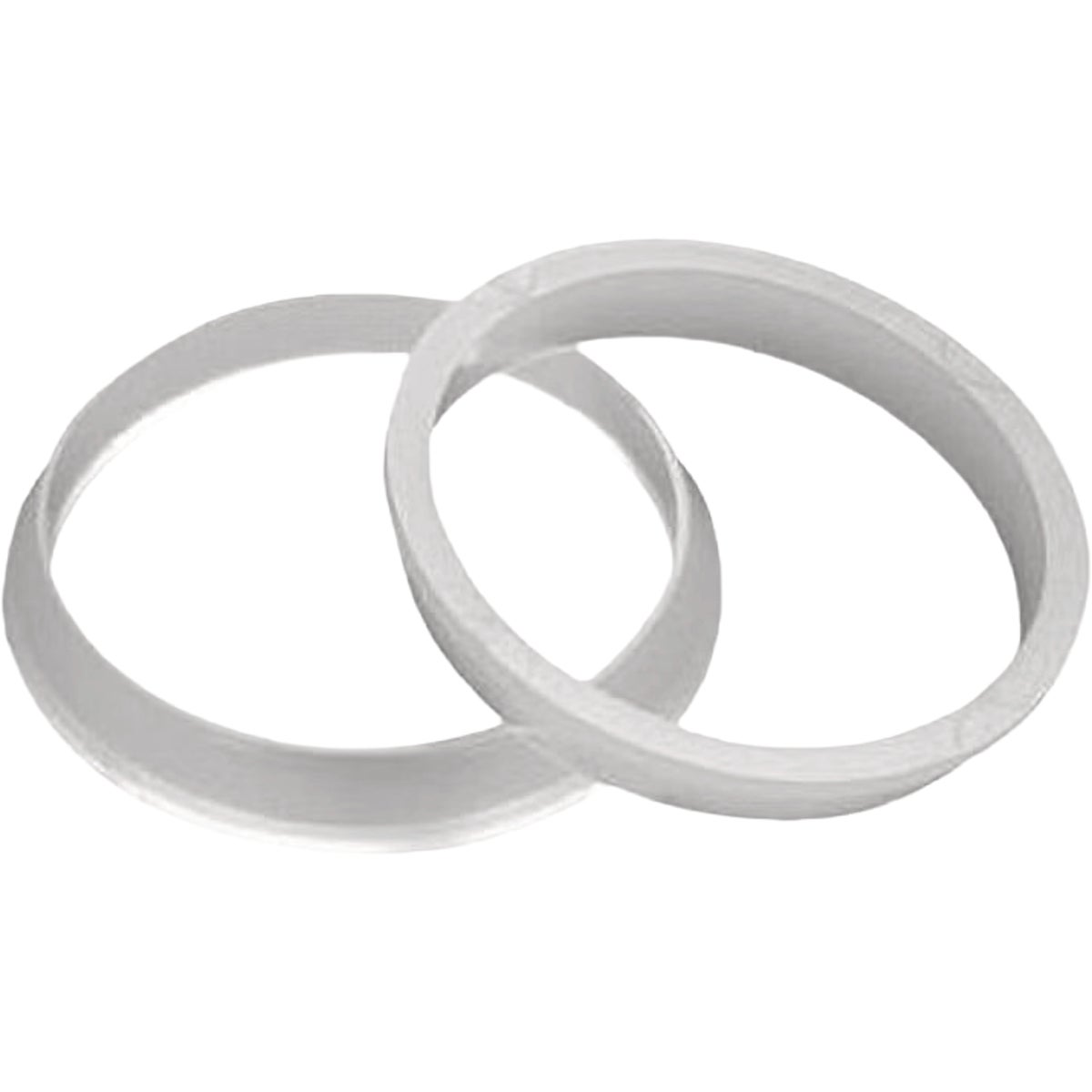 Keeney 1-1/2 In. x 1-1/4 In. Beveled Plastic Poly Washer (2-Pack)