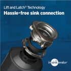 Insinkerator Badger 5XP 3/4 HP Dura-Drive Garbage Disposer, 4 Year Warranty Image 3
