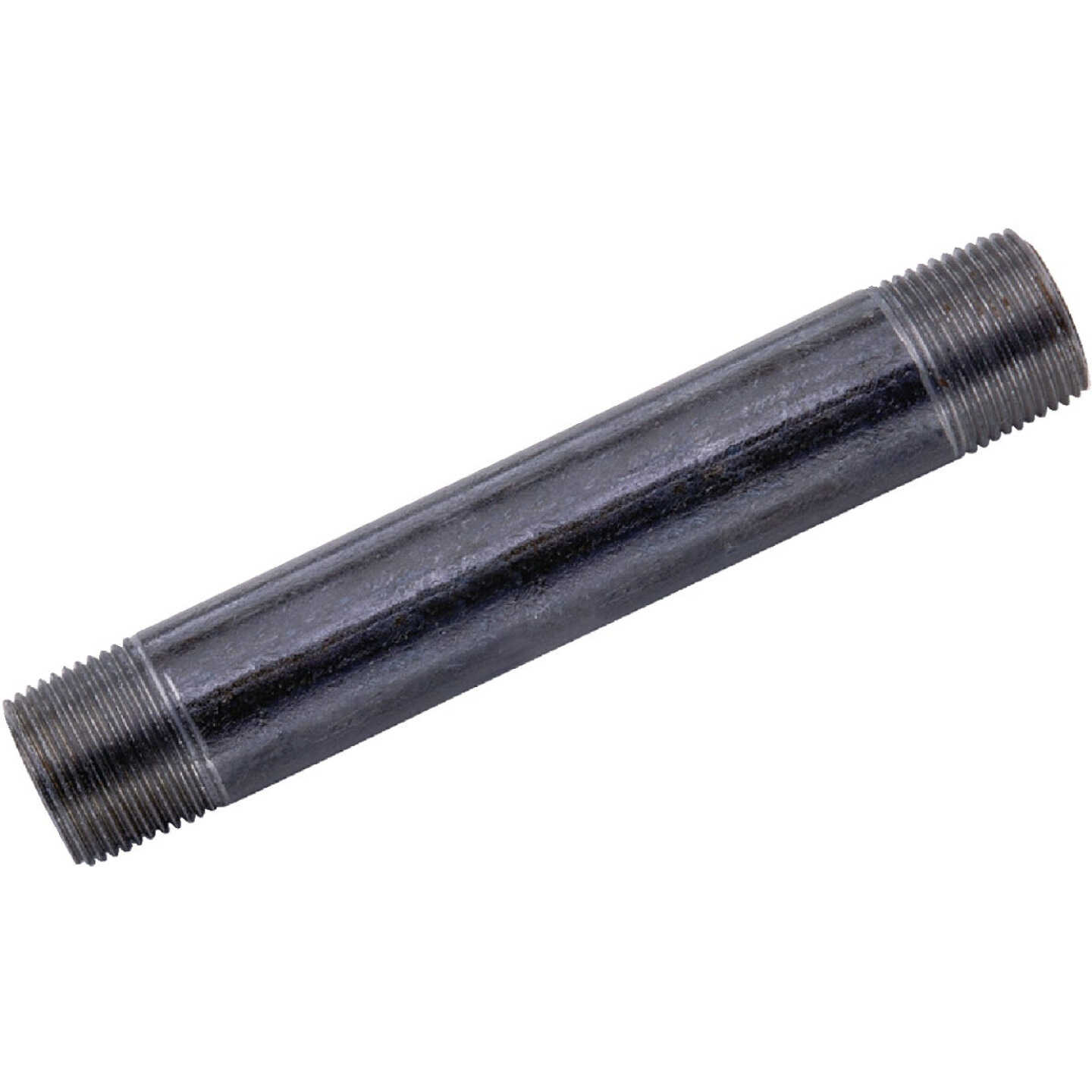 Anvil 1-1/4 In. x 5-1/2 In. Schedule 40 Steel Black Iron Nipple Image 1