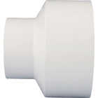 Charlotte Pipe 6 In. Hub X 4 In. Hub Schedule 40 DWV Reducing PVC Coupling Image 1
