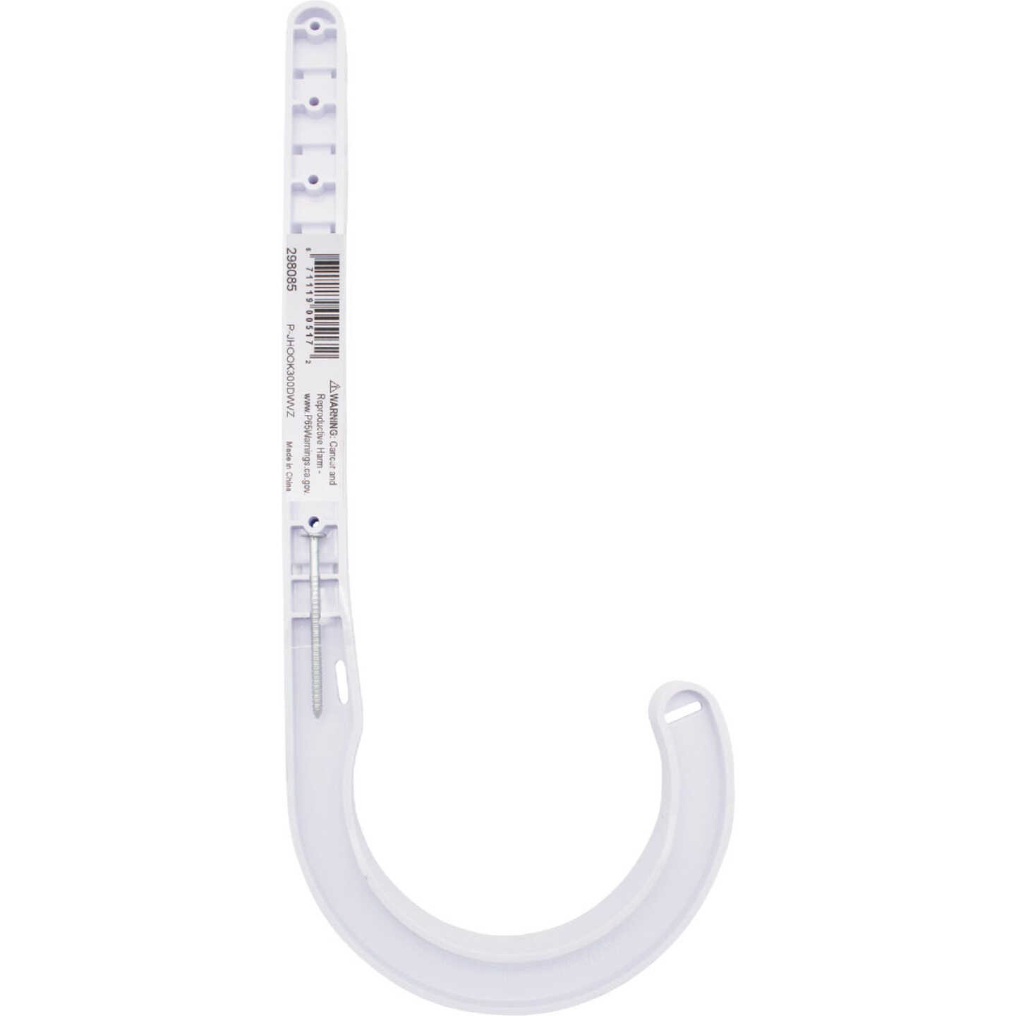 HoldRite 3 In. CTS Plastic J-Hook Pipe Hanger Image 2