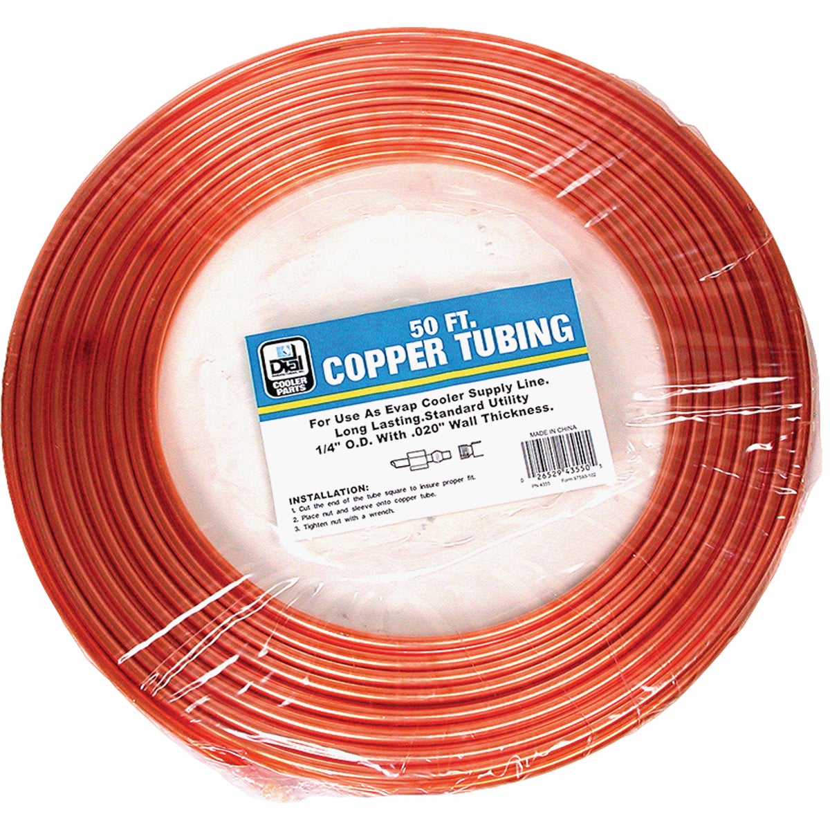 Dial 1/4 In. OD x 50 Ft. L Copper Tubing Image 2
