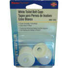 Master Plumber Plastic Toilet Bolt Cap (2-Pack) Image 1