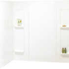 Maax Elan 61 In. W x 31-3/4 In. L x 59 In. H 5-Piece Glue Up Tub Wall Surround in White Image 3