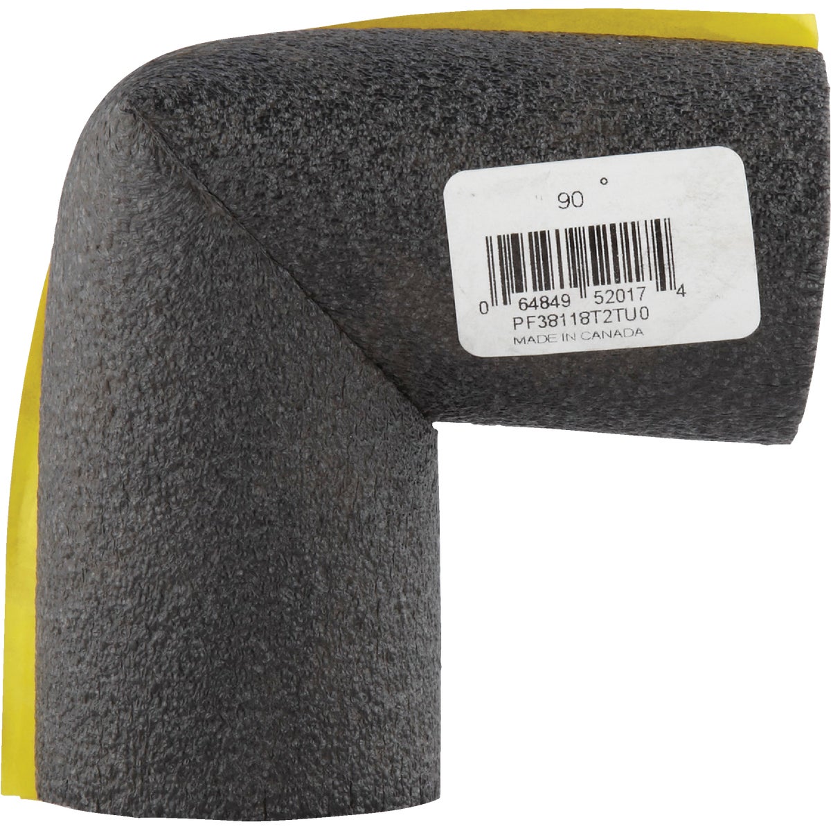 Tundra 1/2 In. Wall Self-Sealing Elbow Polyethylene Pipe Insulation Wrap, 1 In. Fits Pipe Size 1 In. Copper Image 2
