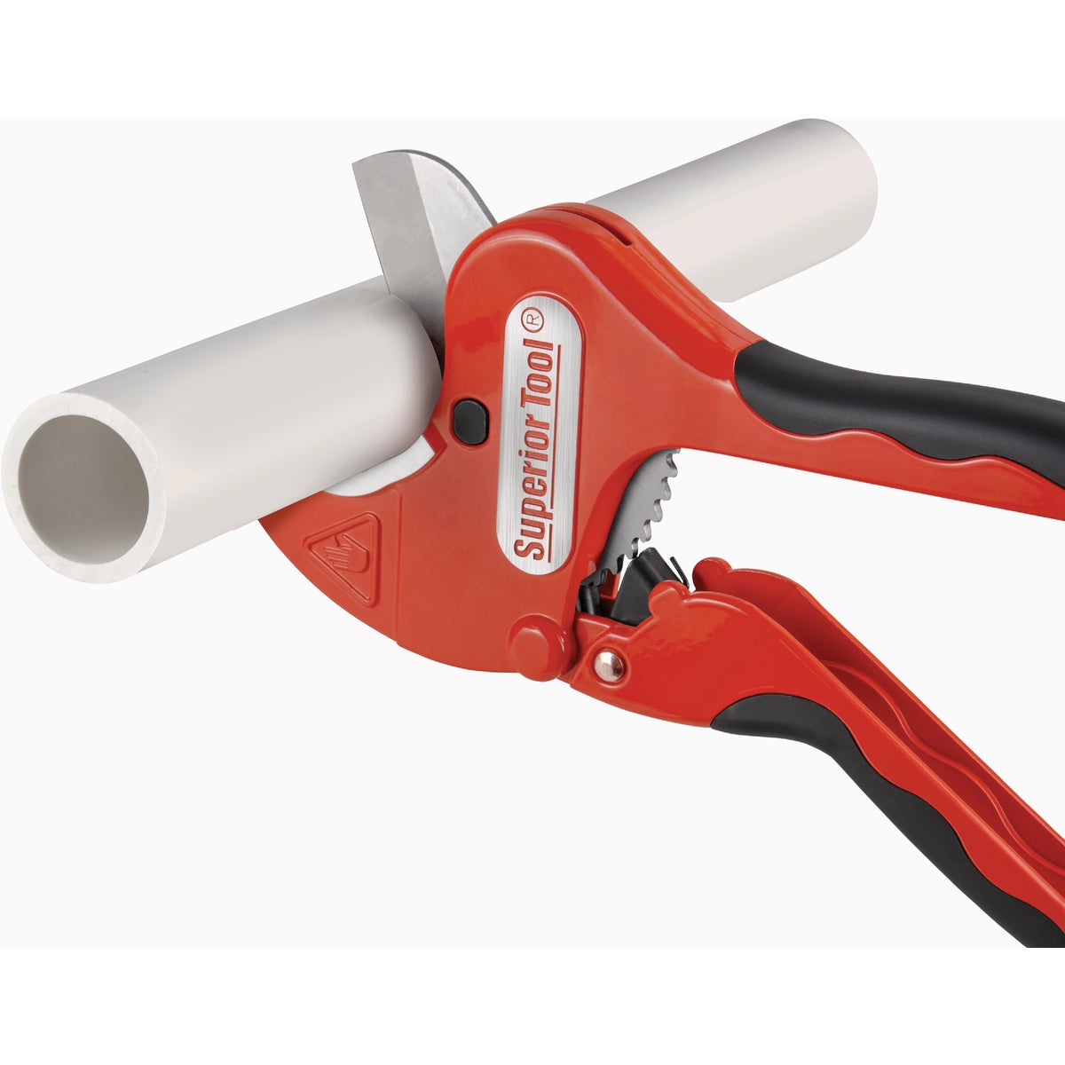 Superior Tool PipeLOK 1-1/4 In. Ratcheting PVC Cutter Image 2