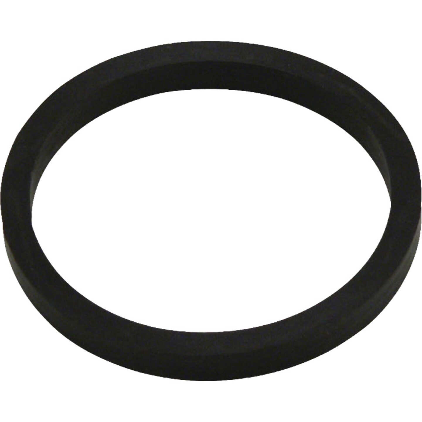 Keeney 1-1/2 In. Black Rubber Slip Joint Square Cut Washer Image 1