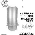 SELKIRK Sure-Temp 8 In. Adjustable Attic Insulation Shield Image 2