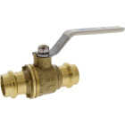 NIBCO 1 In. Brass Press Fit Ball Valve Image 1