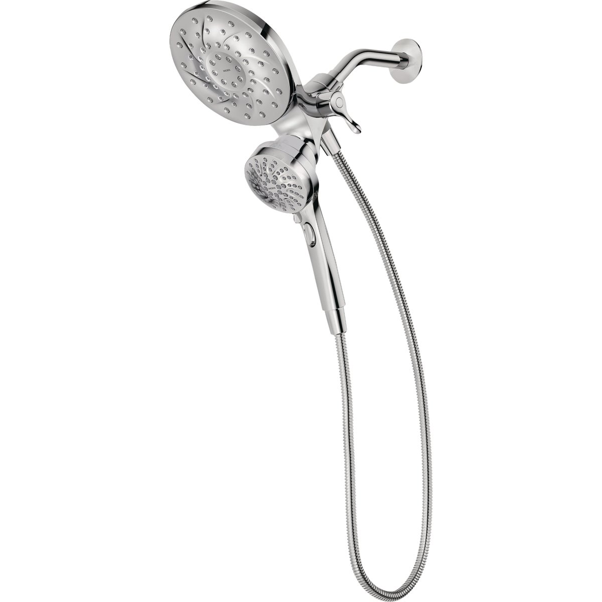 Moen Engage 6-Spray 2.5 GPM Handheld & Rainshower Shower Head with Magnetix, Chrome