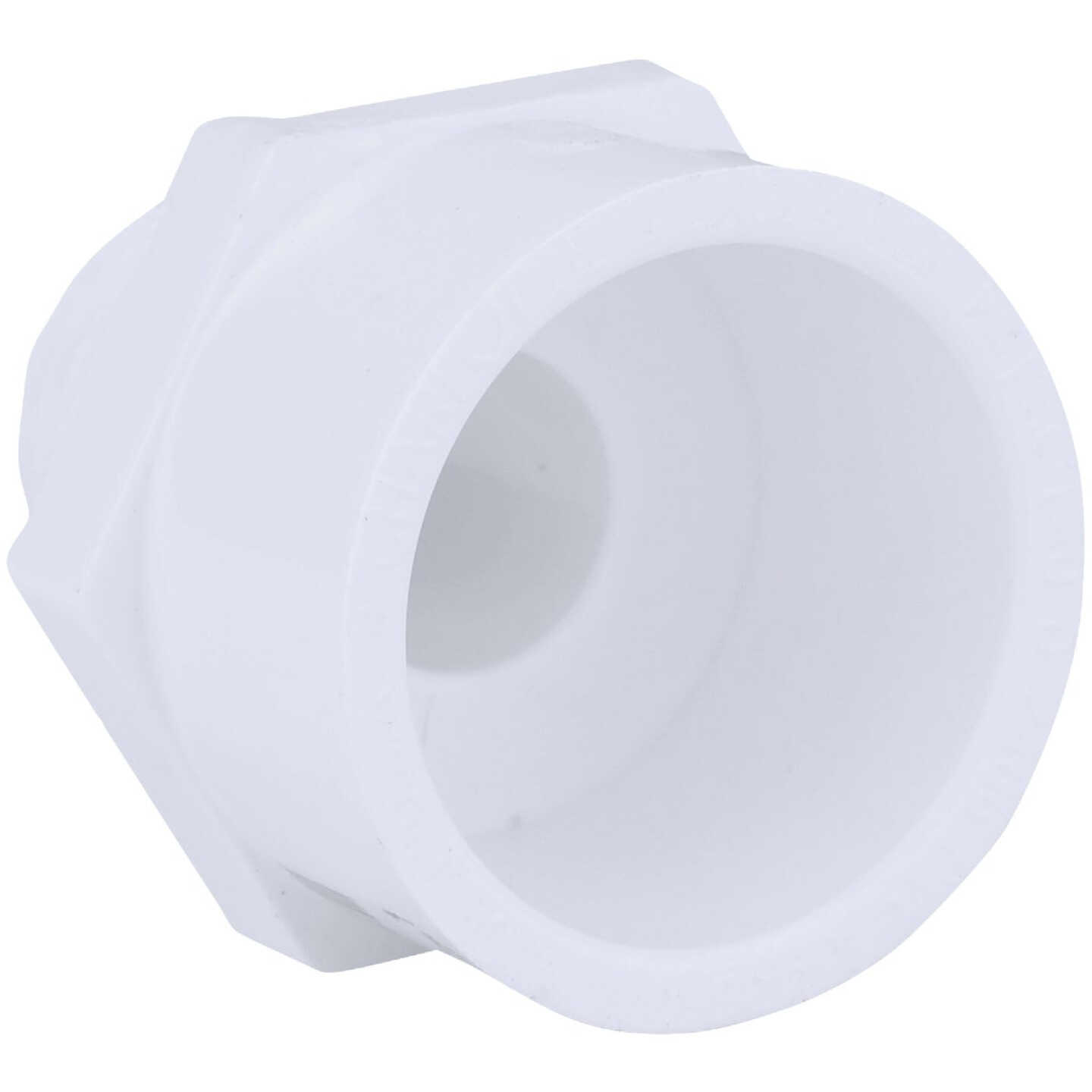 Charlotte Pipe 2 In. x 1-1/2 In. Schedule 40 Male PVC Adapter Image 1