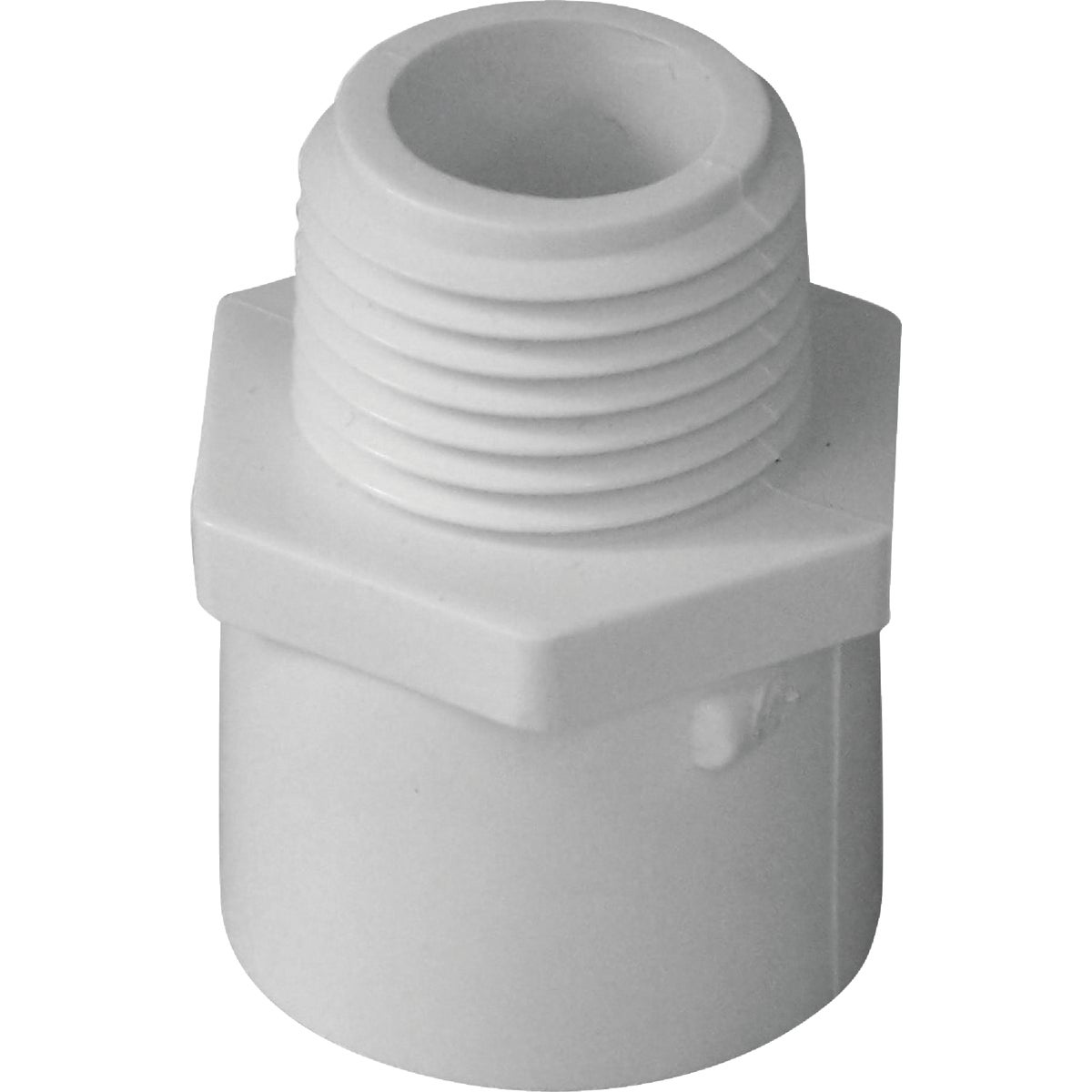 Charlotte Pipe 2 In. x 1-1/2 In. Schedule 40 Male PVC Adapter Image 2