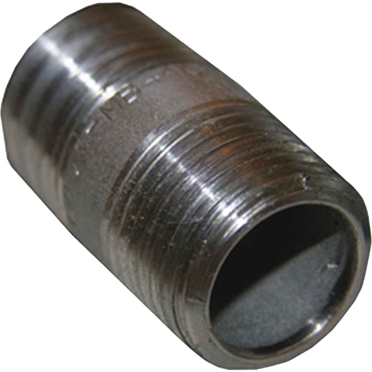 Lasco 1/2 In. x 2 In. Male Iron Pipe Stainless Steel Nipple