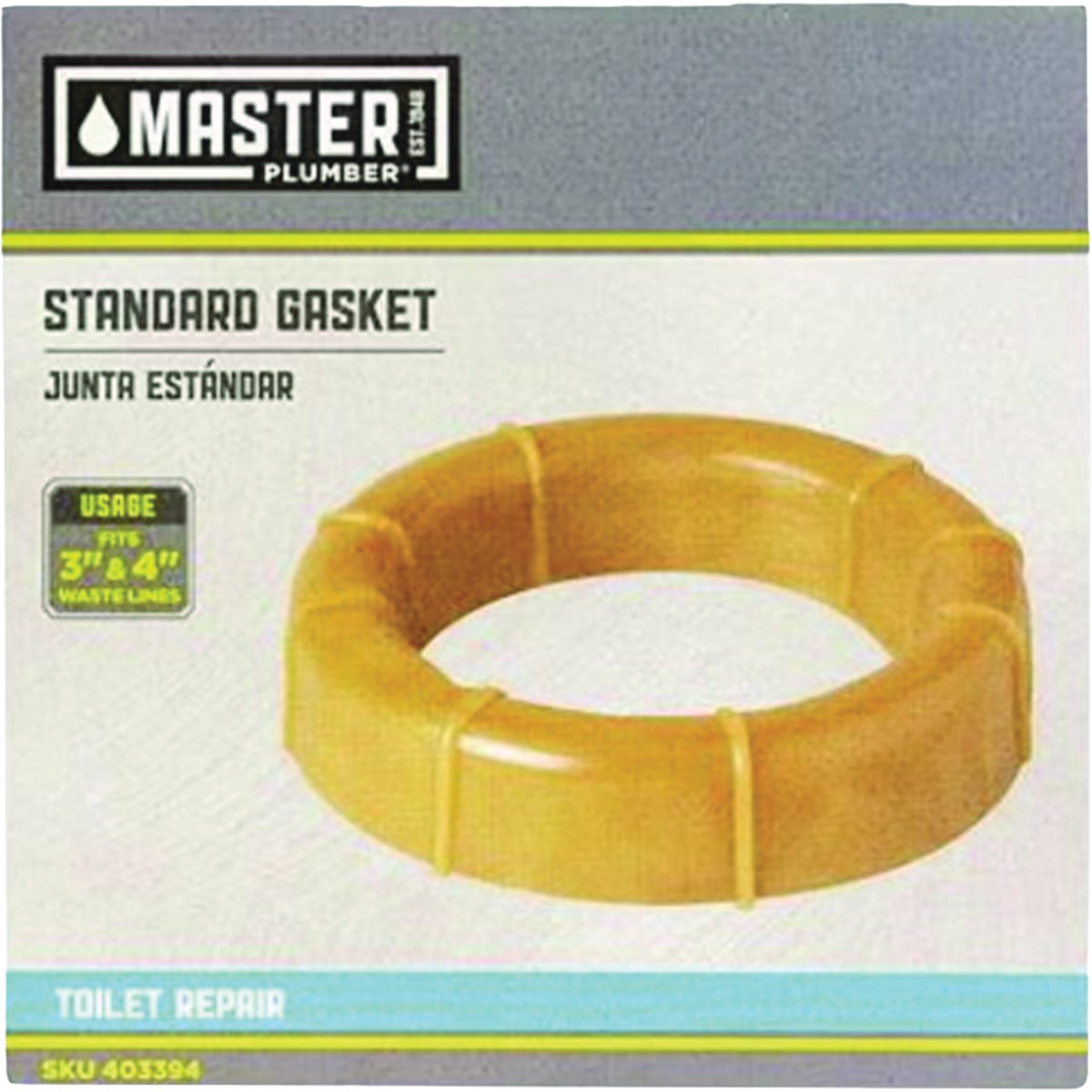 Master Plumber No. 1 Wax Toilet Gasket
