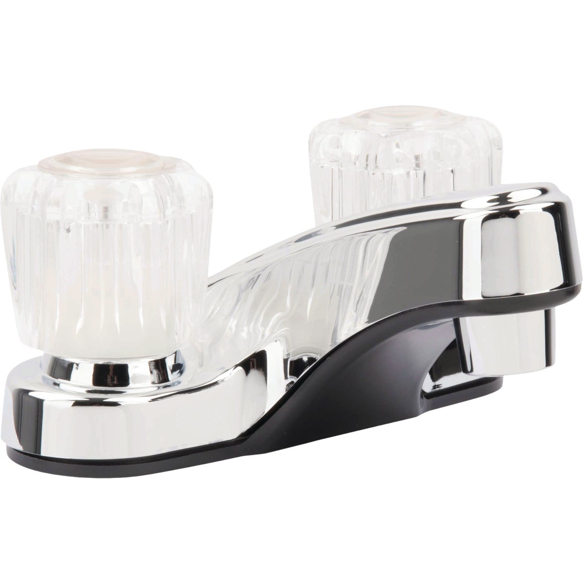 Homepointe 2-Handle Acrylic Bathroom Sink Faucet Image 1