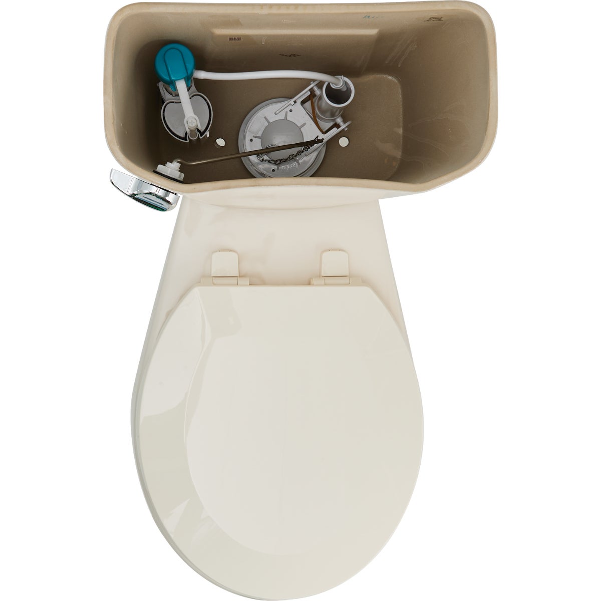 Common Goods Harbor Bone Round 1.28 GPF Toilet Image 7