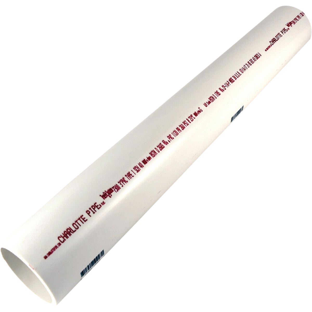 Charlotte Pipe 3 In. x 2 Ft. Schedule 40 PVC DWV Pipe