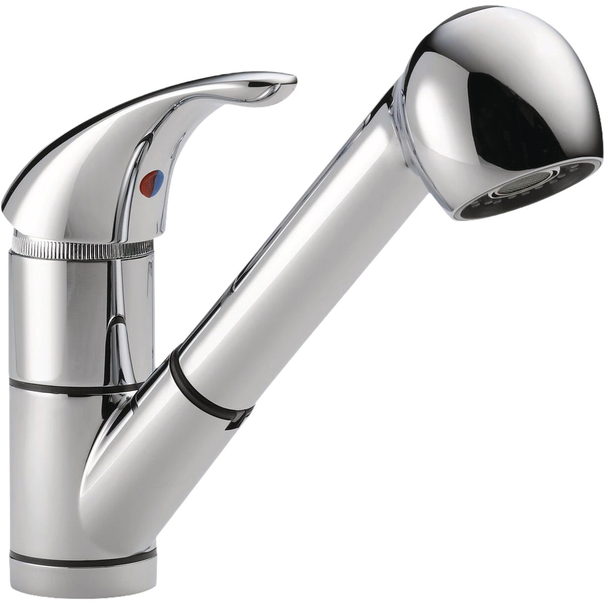 Peerless Chrome Kitchen Faucet With Pull-Out Spray Image 1