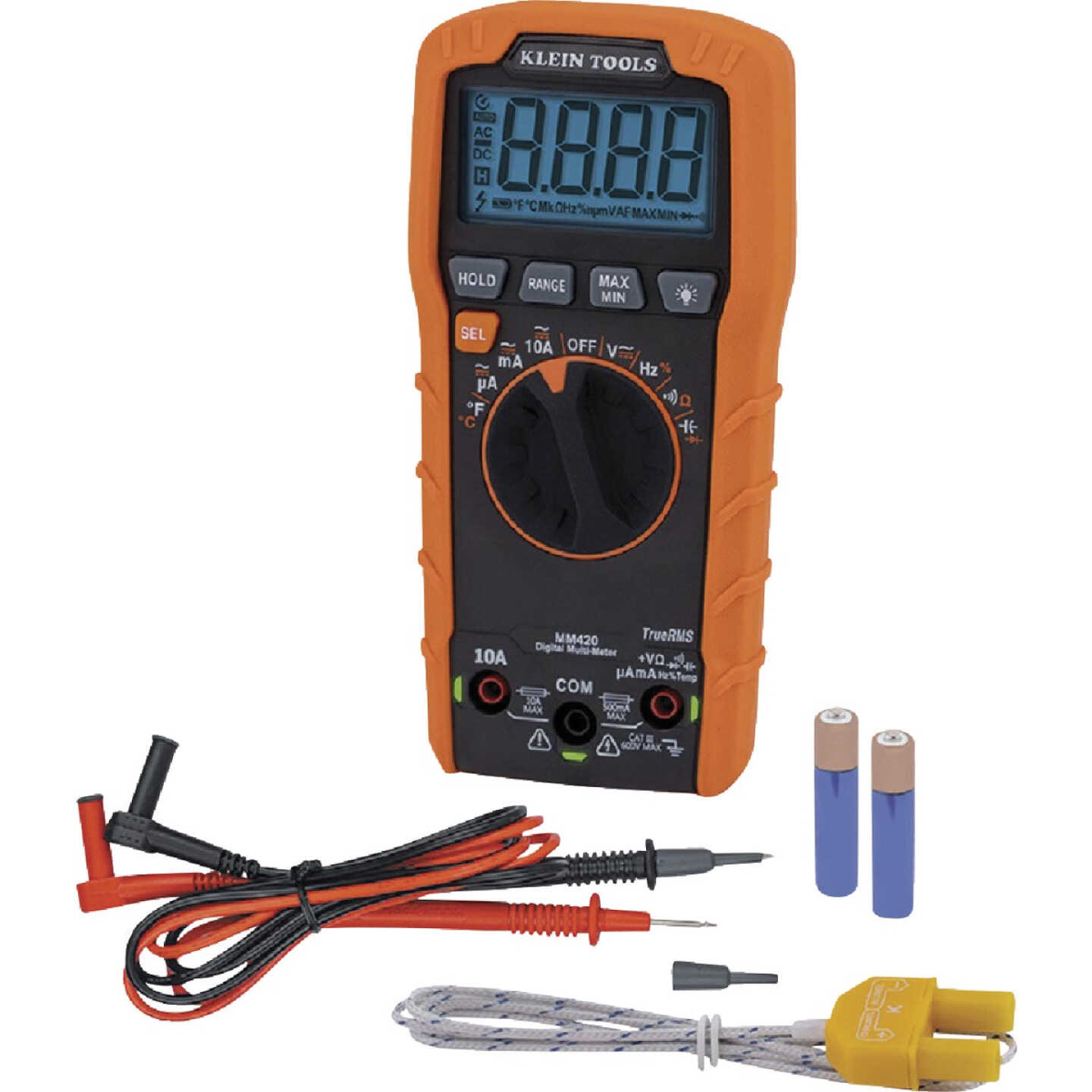 Klein 600V Auto Ranging Digital Multimeter Image 1