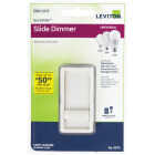 Leviton Decora Incandescent/Halogen/LED/CFL Light Almond Slide Dimmer Switch Image 2