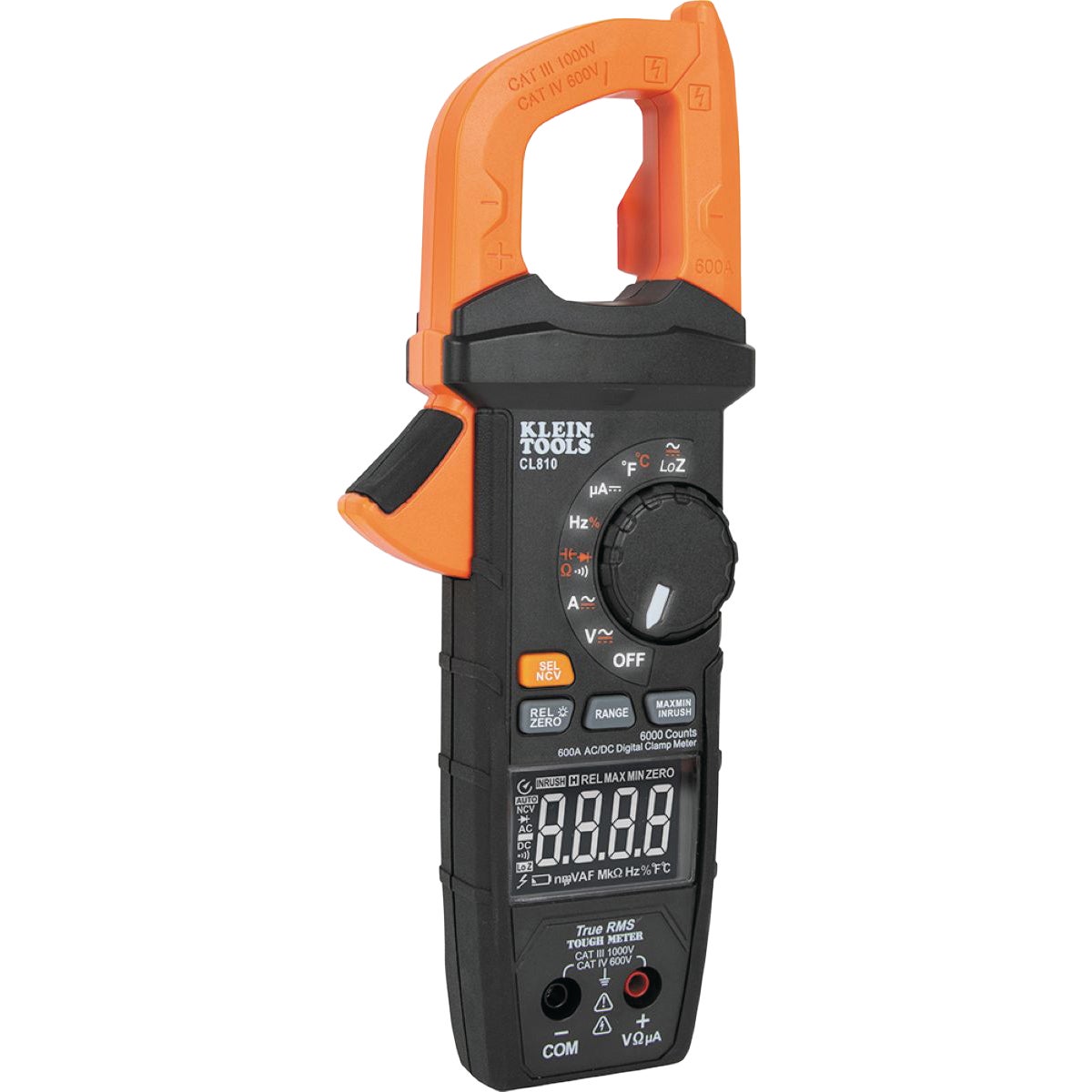 Klein 1000V AC/DC Auto-Ranging TRMS Clamp Meter with Worklight