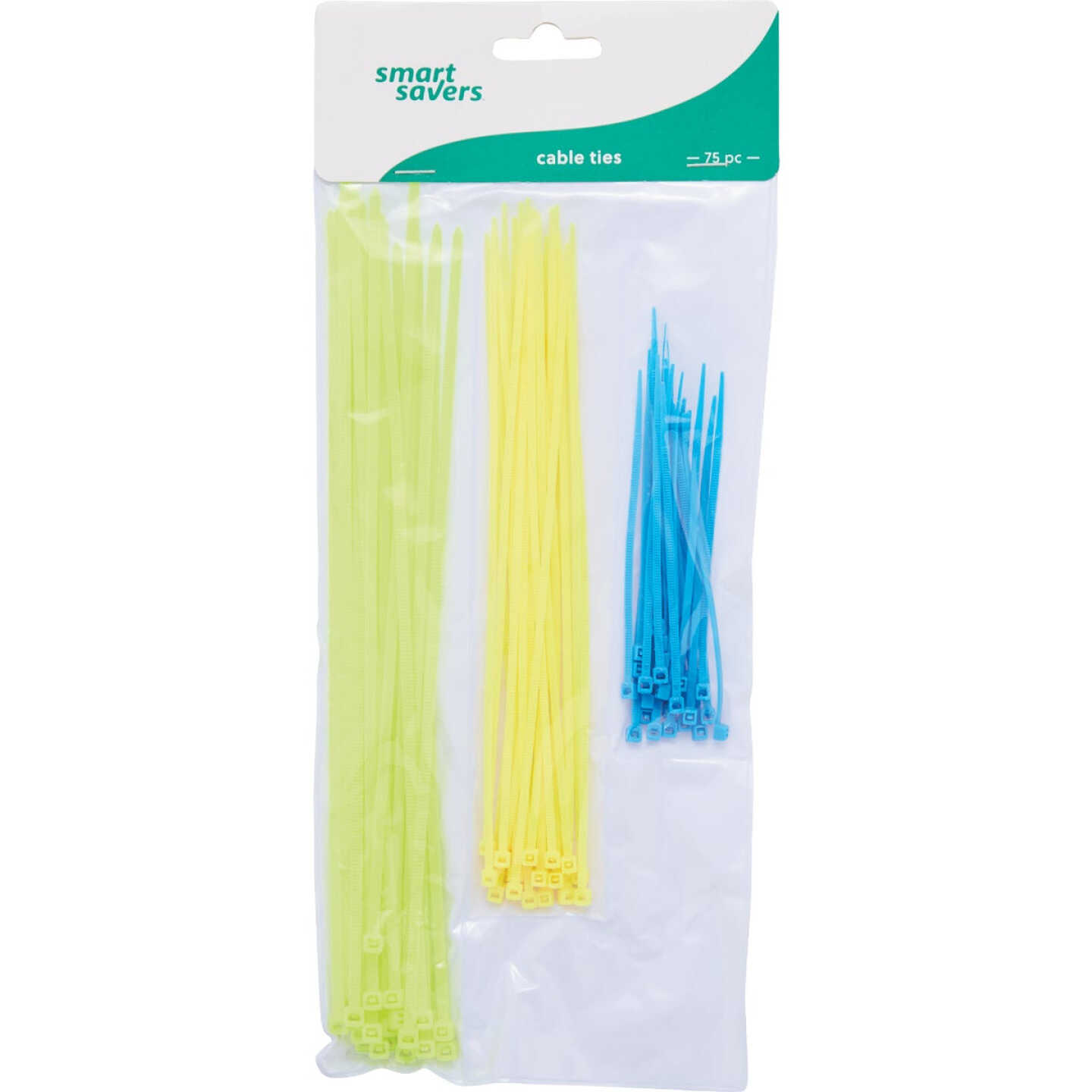 Smart Savers Self-Locking Nylon Cable Tie (75-Piece) Image 1