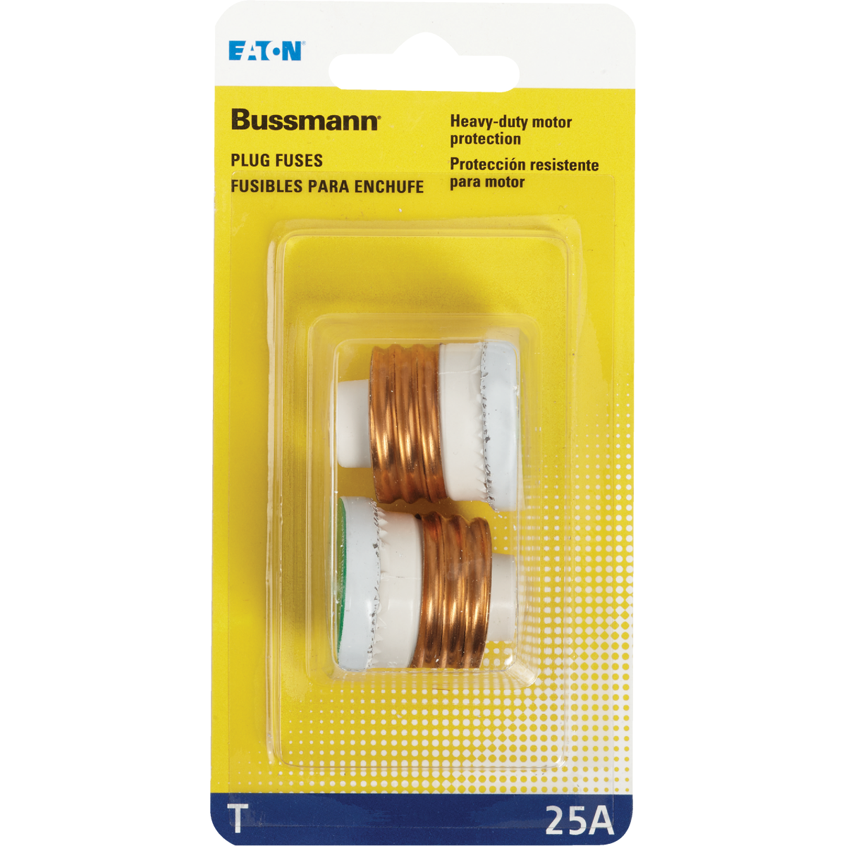 Bussmann 25A T Time-Delay Plug Fuse (2-Pack) Image 2