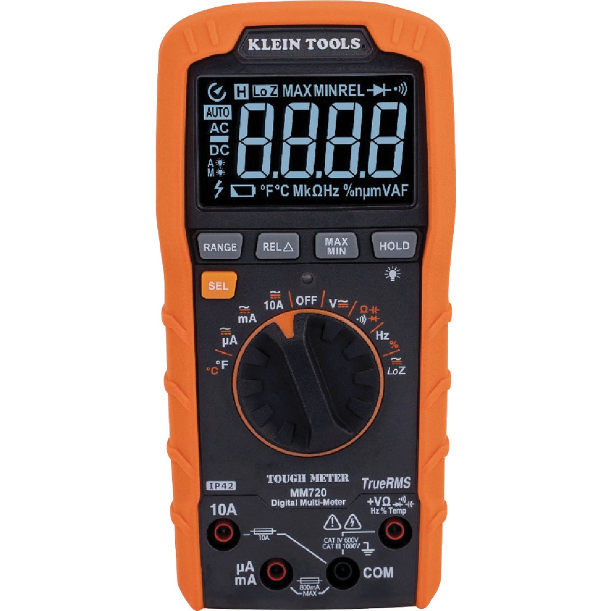 Klein 8-Function Auto Ranging Digital Multimeter Image 2