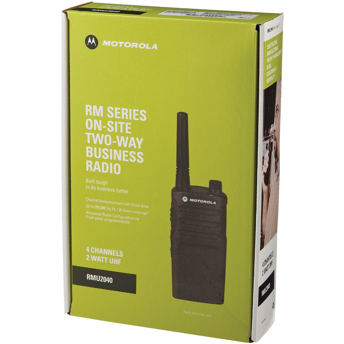 Motorola 4 Channel UHF Two-Way Business Radio Image 4