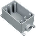 Carlon 1-Gang PVC Molded Rigid Non-Metallic Dead-End Termination Wall Box, 1/2 In. Outlet Image 1