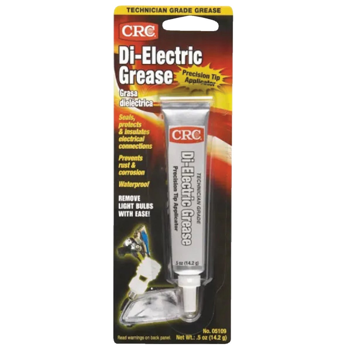 CRC Technician Grade Dielectric Grease with Precision Tip, 0.5 Oz.