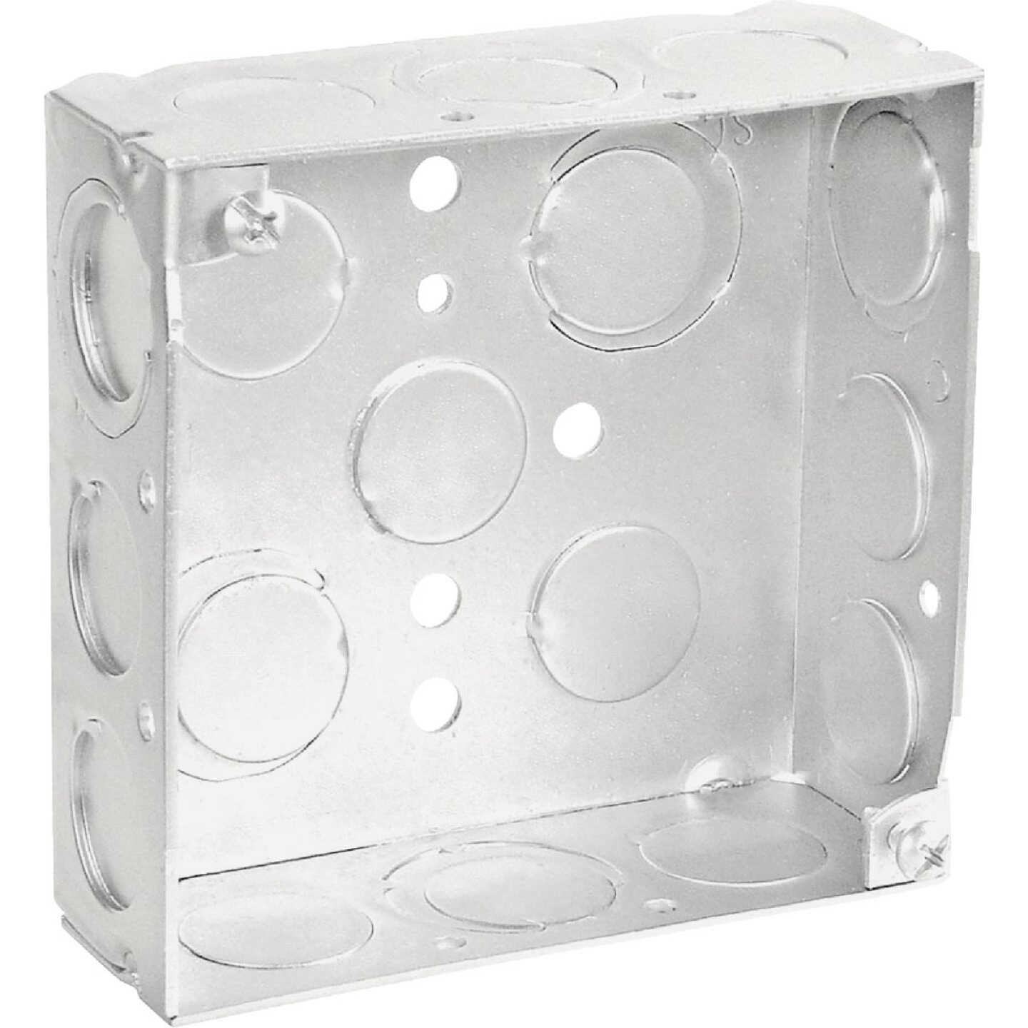 Southwire Screw-On 4 In. x 4 In. Welded Steel Square Box Image 1