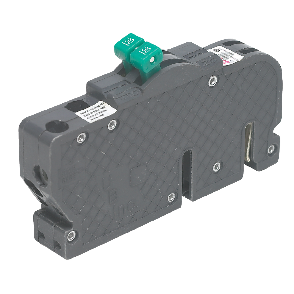 Connecticut Electric 30A/30A Twin Single-Pole Standard Trip Packaged Replacement Circuit Breaker For Zinsco